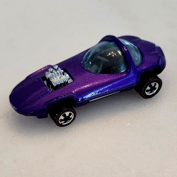 1967 Redline Hot Wheels Silhouette Gorgeous Spectra 25th Ann Magenta Purple - Picture 1 of 3
